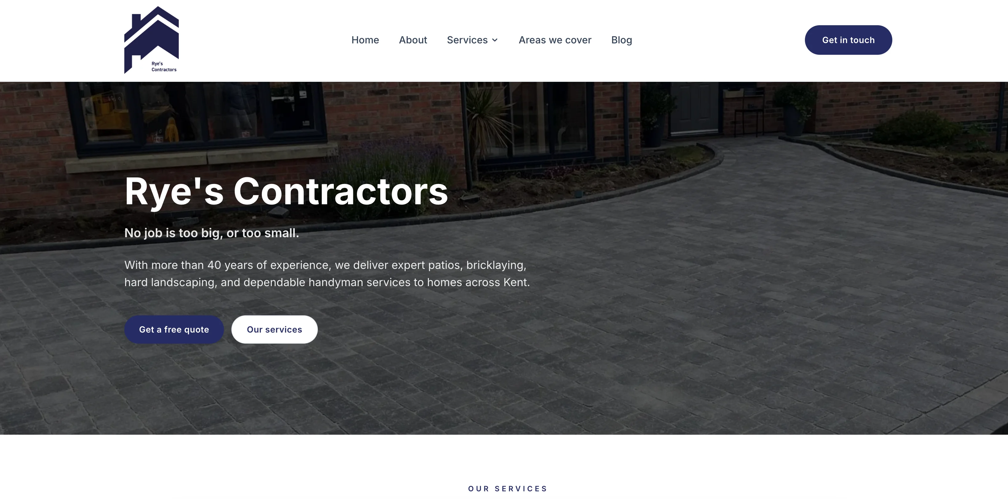 Rye's Contractors, an example of our Growth plan